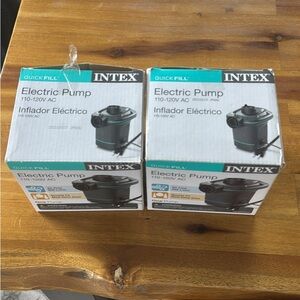 Intex Quick-Fill Electric Pump - Black